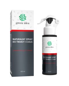 Green Idea Naturalny spray do ciała i twarzy odstraszający owady 100 ml