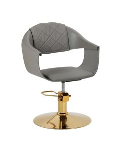 Hair System Fotel fryzjerski Halo Szary