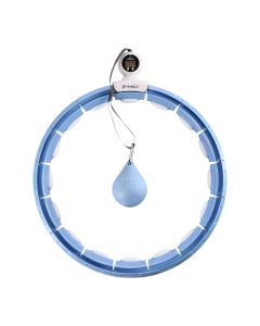 HMS Hula Hop HHM15 z magnesami i obciążnikiem + licznik - niebieski