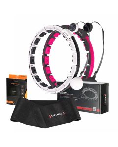 Hula Hop HHM16 magnetyczny z licznikiem + pas wyszczuplający