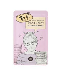 Holika Holika Mask Sheet After Hard Study Oczyszczająco-łagodząca maseczka na płachcie 18ml