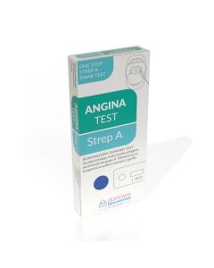 Hydrex  - Test na Anginę Strep A -  Test na anginę bakteryjną - 1 szt.