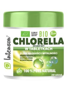 Intenson BIO Chlorella 200 tabletek 100g (500mg)
