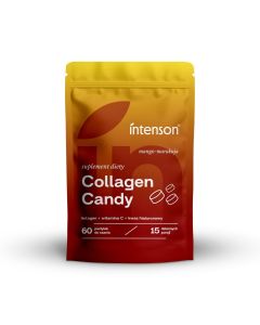 Intenson Collagen Candy Mango - Marakuja, 60 tabletek