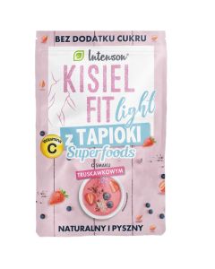 Intenson Kisiel fit z tapioki truskawkowy 30g