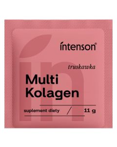 Intenson Multi Kolagen saszetka o smaku truskawka 11g