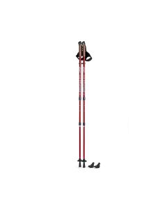 Kijki trekkingowe Timago AQD-C004 + pokrowiec - czerwony