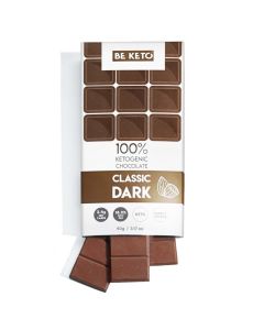 BeKeto Keto Czekolada - Klasyczna z olejem MCT