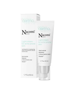 Krem do twarzy NACOMI lekki do cery trądzikowej 50 ml
