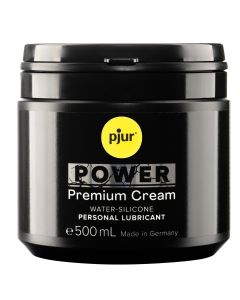 Krem lubrykant wodno-silikonowy Pjur Power Premium Cream 500 ml