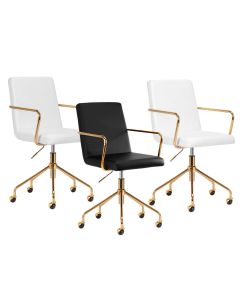 Krzesło kosmetyczne obrotowe QS-OF211G Activeshop 