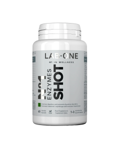 LAB ONE N°1 Enzymes Shot - Poprawa trawienia - 60 kapsułek