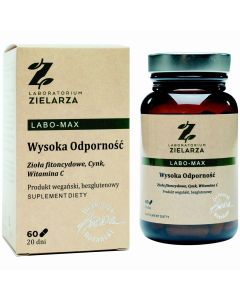 Laboratorium Zielarza - Labo Max Wzmacnia Odporność - 20 dni