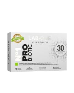 LAB ONE N°1 ProBiotic Poprawia stan mikroflory bakteryjnej jelit 10 sztuk