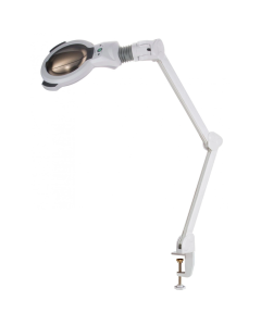 Lampa kosmetyczna LED MEDIZIO Podo z lupą 3D biała