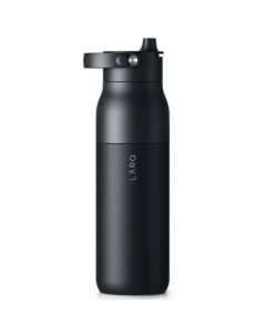 LARQ Bottle PureVis 2 Inteligentna samoczyszcząca butelka filtrująca UV-C 1L Obsidian Black