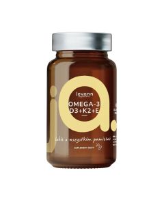 Levann Omega-3 + D3 + K2 + E