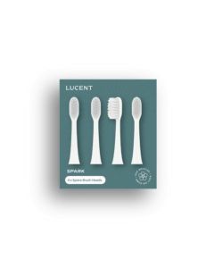 Końcówki szczoteczki sonicznej Be Lucent Spark white - 4 szt.