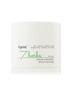 Lynia - Krem nawilżający do twarzy 7 herbs - Regulacja sebum i nawilżanie - 50 ml