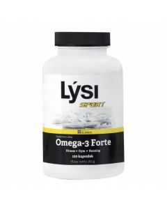 Lysi Sport Omega 3 Forte 1000 mg, 120 kapsułek
