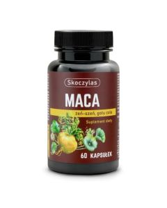 Maca, żeń-szeń i gotu kola (60kaps) Skoczylas