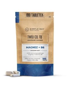 Twój Cel To uzupełnić magnez + B6 - 100 tabletek