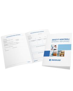 Zeszyt kontroli procesu sterylizacji MEDILAB
