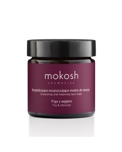 Mokosh - Wygładzająco-oczyszczająca maska do twarzy - Figa z węglem - 15/60 ml
