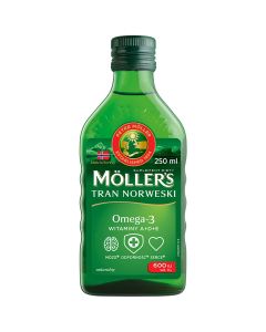 MOLLER'S Tran Norweski Naturalny 250ml
