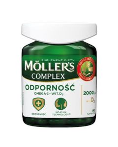 Moller's Complex Odporność Omega-3 + Witamina D3