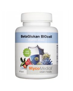 MycoMedica - BetaGlukan BIOcell - Suplement diety zawiera D-glukan - 90 kapsułek