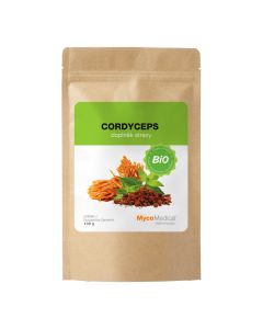 MycoMedica - Cordyceps BIO - Maczużnik bojowy w proszku - 100 g