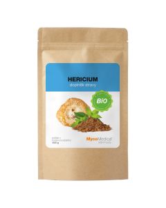 MycoMedica Hericium w proszku - Soplówka jeżowata - 100g