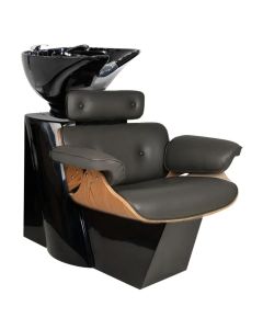 Myjnia fryzjerska Gabbiano Florencja ceramiczna misa - Szary