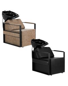 Myjnia fryzjerska Gabbiano Modena z misą ceramiczną