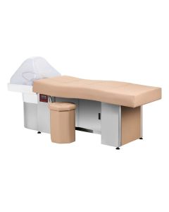Myjnia fryzjerska Head Spa Gabbiano 017B z szafką terapia parą - Beżowa