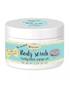 Nacomi Body Scrub - Peeling cukrowy do ciała Świeże Ciasto & Papaya 125 g