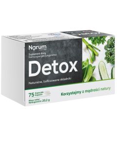 Narine Narum Narimax Detox 200 mg - 75  kapsułek
