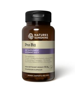 Nature's Sunshine Pro B11 - Wzbogaca florę bakteryjną jelit - 90 kapsułek