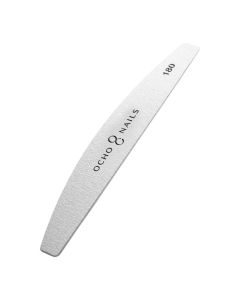 Ocho Nails pilnik półksiężyc slim 100/180 1 szt. safe pack
