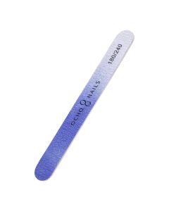 Ocho Nails pilnik prosty 180/240 1 szt. safe pack color
