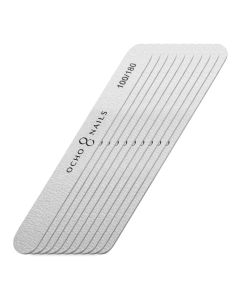 Ocho Nails pilnik prosty slim 100/180 10 szt.
