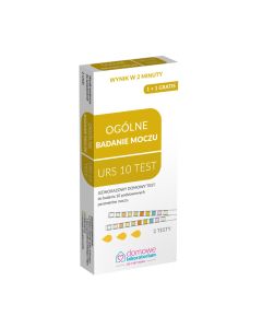 Hydrex Ogólne badanie moczu URS 10- Domowe Laboratorium - 2 sztuki