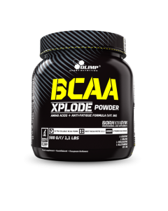 Olimp BCAA Xplode Powder, 500g - nokautująca dawka BCAA! - Cola