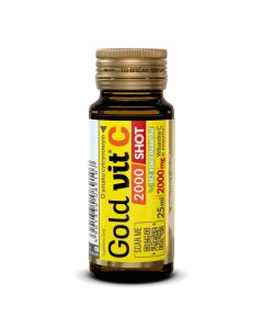 Olimp Gold Witamina C 2000 - Shot ampułka szklana Cytrynowy - 25 ml