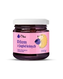 Olini Dżem z jagód leśnych dla dzieci 200 g
