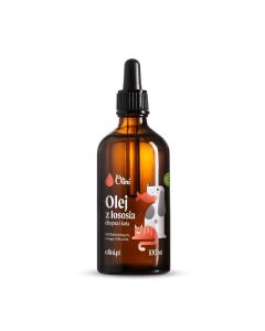Olini Olej z łososia dla psa i kota 100 ml