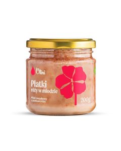 Olini Płatki róży w miodzie 200 g
