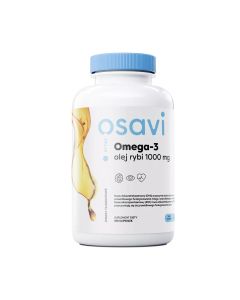 Osavi Omega-3 Olej Rybi 1000mg cytrynowy - 180 kapsułek