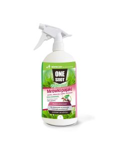 ONE SHOT Natural Oprysk na mrówki, pająki, pchły, kleszcze, rybiki, obrzeżki - 1 L